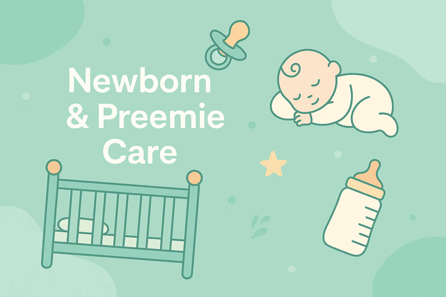 Neonatal follow-up illustration